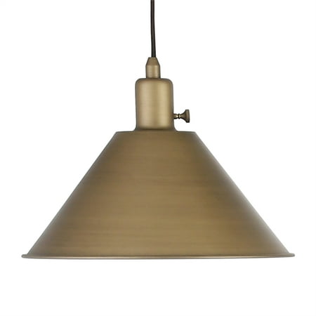 Henn Hart 29 Industrial Brass Metal, Pulley Table Lamp Uk