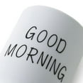 thumbnail image 3 of Bathroom Toothbrush Circular Cup Simple Plain Cup Couple Tooth Cup Good Morning, 3 of 10