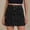 Black, variant on Tennis Skirts for Women Summer Skirt Denim High Waisted Stretch Button Front Short Pencil Skirt with Patch Pockets For Women Black M