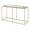 White, variant on Furniture of America Bradley Console Table, Black/Gold
