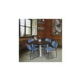 thumbnail image 3 of Regency Kee 48 in. Large Round Breakroom Table- Neo Walnut Top, Chrome Legs, 3 of 4