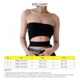 thumbnail image 3 of Top de tubo hueco para mujer, camiseta sin mangas corta sin mangas ajustada de Color puro elegante a la moda de verano para fiesta, 3 of 5