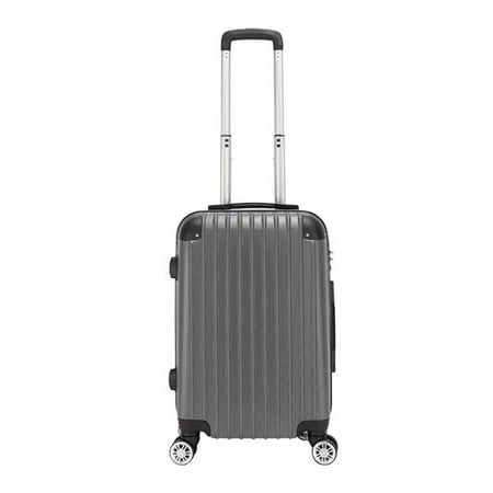 20 inch Waterproof Spinner Luggage Travel Business Large Capacity Suitcase Bag Rolling Wheels Trolley Case Carry (Best Suitcase For Business Travel)