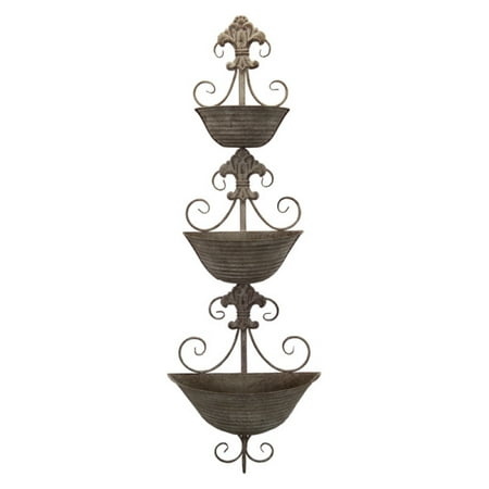 Pack Of 2 Three Tiered Decorative Baskets Hanging Wall Planters 39 Pack Of 2 Three Tiered Decorative Baskets Hanging Wall Planters 39