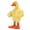 Yellow, variant on YAHHU Magnetic Key Holder Muscle Duck Plastic Funny Statue Desktop Decor Home Entryway Table, White