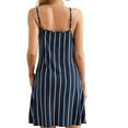 thumbnail image 4 of WISEFIN Women Breastfeeding Nursing Slip Dress Striped Print Sleeveless Breathable Maternity Dresses, 4 of 4