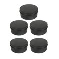 thumbnail image 2 of thinsony 5pcs Empty Aluminum Tin Jars Cosmetic Screw Lid Containers Lip Balm Cans 150ml, 2 of 8