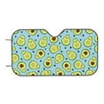 thumbnail image 7 of Haiem Avocado and Hearts Car Windshield Sun Shade - Blocks UV Rays Sun Visor Protector, Sunshade to Keep Your Vehicle Cool, Universal Fit SUV Van Sedan-Medium, 7 of 7