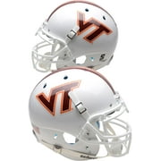 Virginia Tech Hokies Schutt White Stripe Authentic Football Helmet