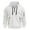 White, variant on IYTR Mens Solid Color Pullover Sweatshirts Long Sleeve Multiple Pockets Drawstring Half Zipper Sport Hoodie