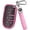 Pink, variant on Key Fob Cover Compatible with Jeep Grand Cherokee Renegade Dodge RAM Durango Challenger Keychain Case Holder Protector,Pink,5 Buttons