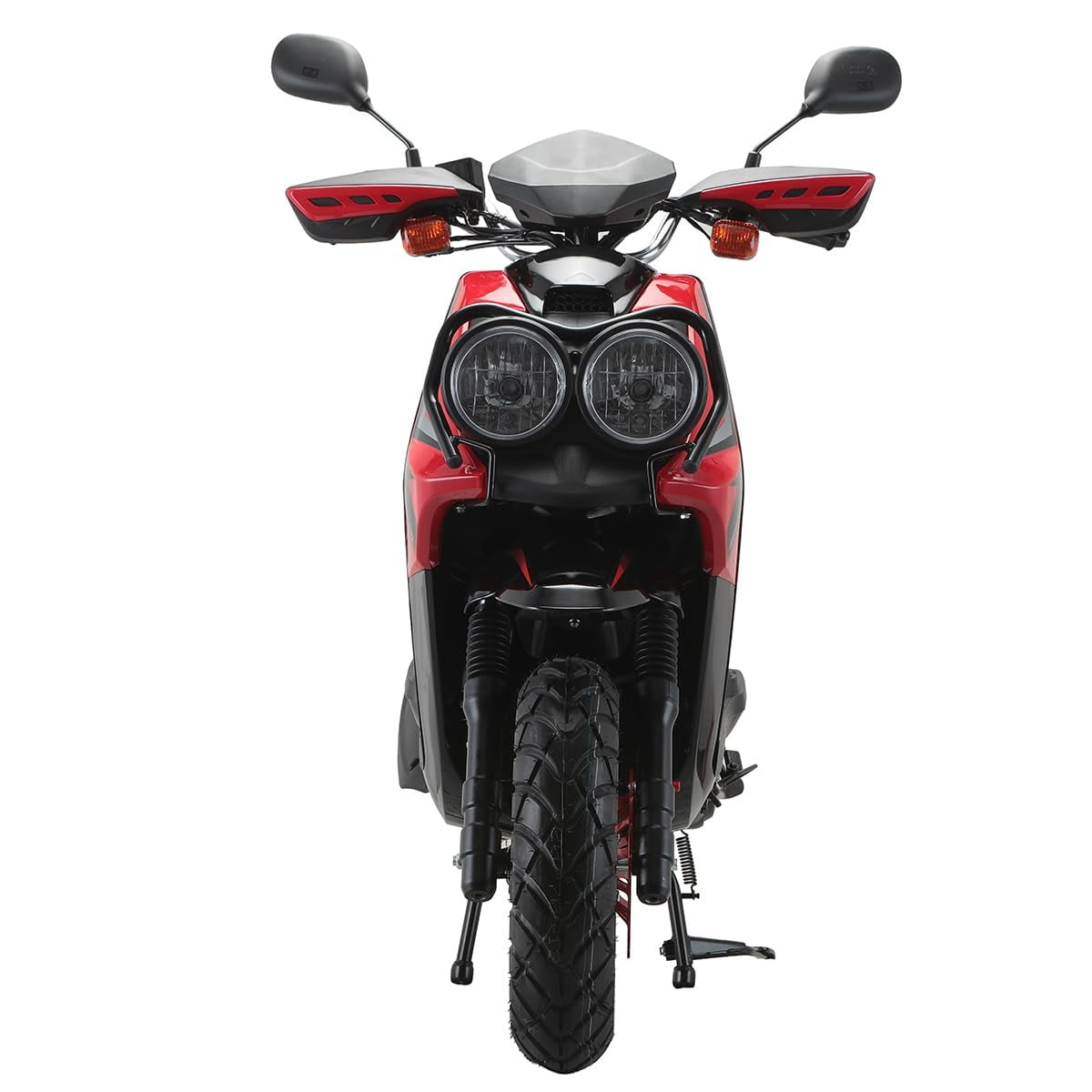 X‑Pro Lanai 150cc Gas Moped with 12" Alloy Wheels, Electric & Kick Start, Front Disc Brake, Automatic Transmission – Underseat Storage, Dual Headlights