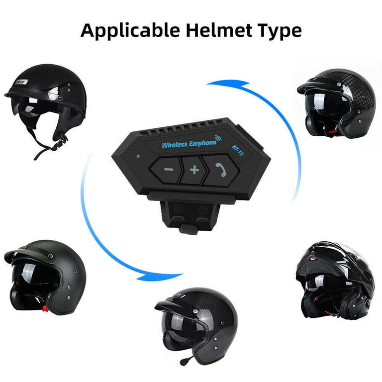 NYF Motorcycle Helmet Bluetooth Headset BT12C Outdoor Waterproof