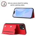 thumbnail image 5 of Case for OnePlus 13 5G Wallet Case with Credit Card Holder and Lanyard Premium Leather Magnetic Clasp Kickstand Shockproof Protective Phone Cover, 5 of 6