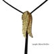 thumbnail image 3 of Elegant Bolo Tie with Metal Engraved Charm Cowboy Necktie Necklace Angel Wing Style Bolo Tie Cowboy, 3 of 4