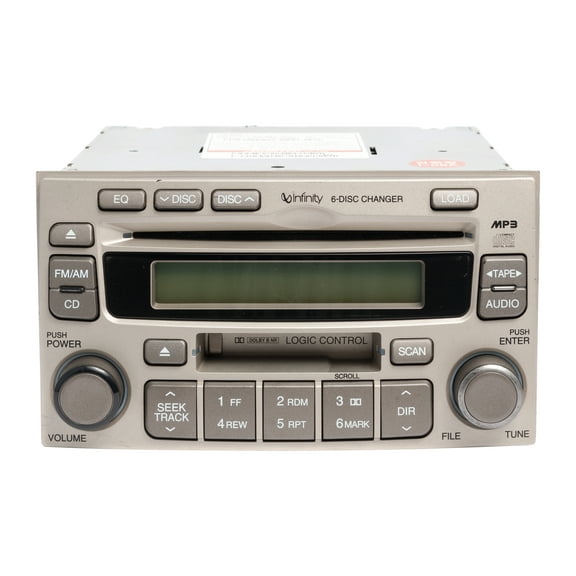 Restored 2006-07 Kia Magentis AMFM Radio 6 Disc CD MP3 Cassette 96170-2G100D1 Option M465 (Refurbished)