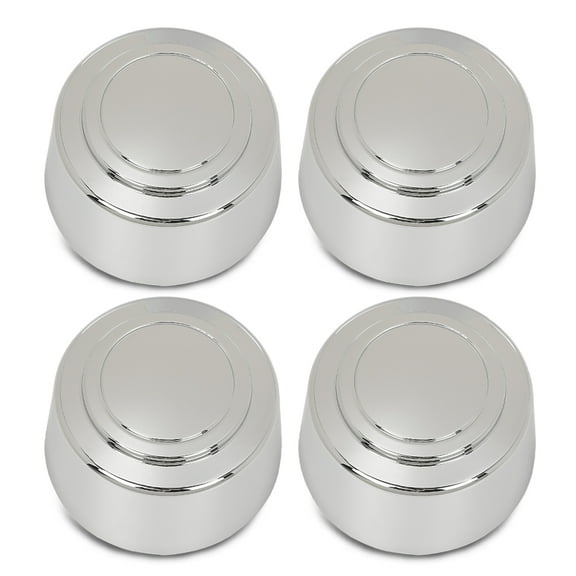 Wheel Center Hub Caps Nut Covers 8 Lug 16 Inch Chrome Fit for Ford F250 F350 Truck 1995-1997/Ford E150 Van 2007-2008/Ford E250 E350 Van 1995-2008