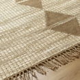 thumbnail image 5 of Hauteloom Marie Jute Hallway, Kitchen Runner Rug - Traditional, Transitional - Beige, Sandstone, Taupe - 2'6" x 8', 5 of 5