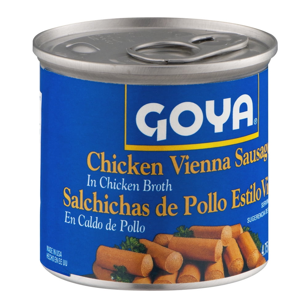 Goya Chicken Vienna Sausages, 4.75 oz Can