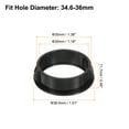 thumbnail image 2 of Cable Snap Bushing Grommets, 8Pack 35mm/1.38" Mount Dia Snap Bushing Grommet, 2 of 6