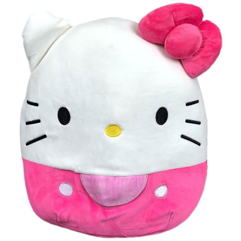 NEW 8” Pink “Hello Kitty” Squishmallow Squeezable Soft Plush! 