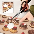 thumbnail image 6 of Yayeee Faucet Mat for Kitchen Sink 30" Diatomite Long Splash Guard Pad, Creamy Cake, 2 Pack, 6 of 7
