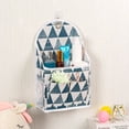 thumbnail image 3 of Bolsa de almacenamiento trasera para puerta, bolsa colgante para sala de estar, dormitorio, montado en la pared, cosméticos, llaves, aperitivos, Almacenamiento y organización del hogar Tipo 1 Advancent HA066613-01B, 3 of 6