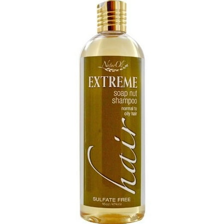 - NaturOli Soap Nut EXTREME Hair Shampoo, Oily to Normal Hair, Unscented, 16 Oz