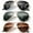 Blackish Green/Brown/Grey, variant on KALIYADI Sunglasses Womens Polarized Womens-Sunglasses: Trendy Sun Glasses with UV400 Retro Style for Party Beach Shopping(2 Pack)