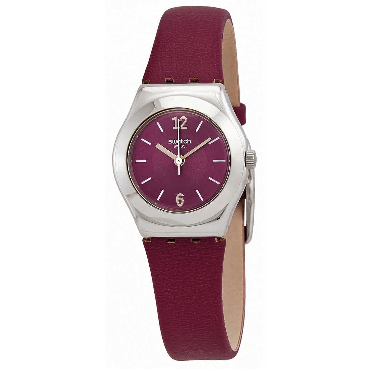 Swatch Irony Justwine Quartz Purple Dial Ladies Watch YSS330 - Walmart.com