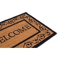 thumbnail image 4 of BirdRock Home Welcome Coir Doormat with Scroll Border - 24 x 36, 4 of 5