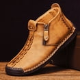 thumbnail image 4 of Bottes Mi-Mollet 2024 pour Hommes Mode Décontractée Chaudes et Confortables Chaussures Décontractées, 4 of 8