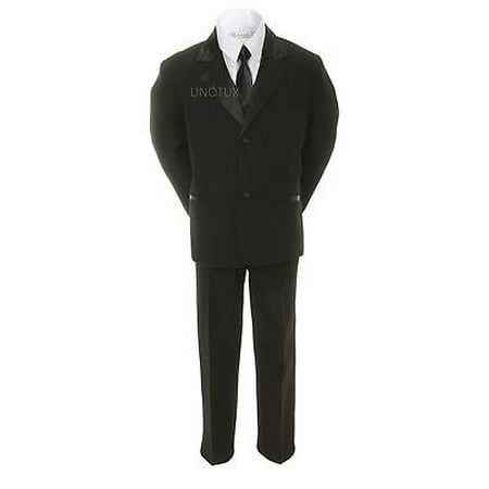 

Altotux Born Baby Toddler Kid Teen Boy Black Formal Wedding Party Suit Tuxedo S-20