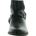 thumbnail image 3 of G.C. Shoes Womens Elisa Faux Leather Slip On Ankle Boots, 3 of 3