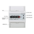 thumbnail image 4 of Watt Hour Meter DDS548C Watt Hour Meter Single Phase 4P 230V Power Energy Meter 35mm Din Rail Mount, 4 of 8