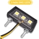 thumbnail image 2 of Luz LED Universal para matrícula de motocicleta, Mini luz de matrícula Micro de 12V, luz para motocicleta, 2 of 5