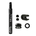 thumbnail image 2 of Almencla 1PCS Valve de Vélo en Alliage d'Aluminium Tubeless Presta Rallonge de Joint 50mm 50mm Noir, 2 of 8