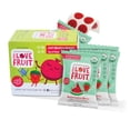 thumbnail image 3 of YOU LOVE FRUIT - WATERMELON BERRY All Natural Fruit Snacks Healthy Snack Pack Real Fruit! Gluten Free Non GMO Vegan Fiber packed Low Fat Kosher Variety Pack Gift Box 1.0 oz Pack of 12, 3 of 8