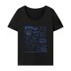 thumbnail image 1 of Camiseta para mujer, verano, mujer, manga corta, top para trabajo, deporte, mujer, regalo Negro, 1 of 7