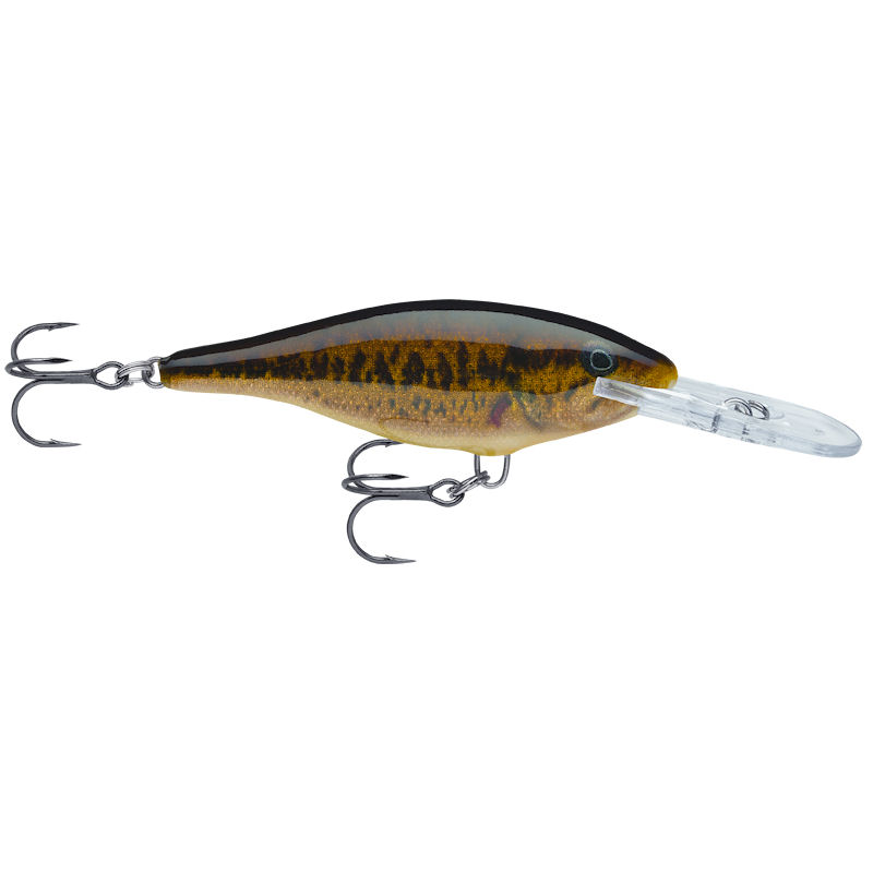 Rapala Shad Rap 07 Fishing Lure 2.75" 5/16 oz Live Smallmouth Bass