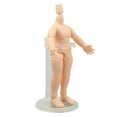 thumbnail image 2 of Cuerpo de muñeca de 4,1 pulgadas, articulaciones de alta flexibilidad, semiacabado, plástico duradero, articulación de bola de cemento, cuerpo de muñeca para figura de acción 1/12, 2 of 5