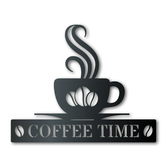 Custom Metal Coffee Bean Wall Art | Indoor Outdoor 46