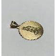 thumbnail image 2 of 14 Karat Yellow Gold Saint Lazarus "San Lazaro" 21mm (Nickel Size) Medal, 2 of 3