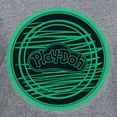 thumbnail image 3 of CafePress - Play Doh Logo Green T Shirt - Women's V-Neck Dark T-Shirt, 3 of 4