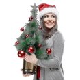 thumbnail image 2 of Glitter Gold Star Christmas Tree Topper, Christmas Star Tree Topper Tree Toppers Christmas Decorations, 2 of 4