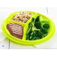 thumbnail image 6 of Portion Control Lunch Container with Lid – Travel Food Storage for Meal Prep,Bento Box Style,Divided Microwave Safe Dish (Set of 3), 6 of 7
