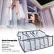 thumbnail image 3 of Organizador de ropa interior de malla gris plegable y transpirable con 6 celdas para calcetines y sujetadores, 3 of 8