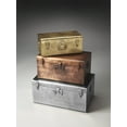 thumbnail image 2 of Butler Specialty Hors D'Oeuvres Spirit 3 Piece Iron Storage Trunk Set, 2 of 2