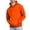 Orange, variant on Men’s Hoodie Classic Red Pullover Sweatshirt Soft Fleece Adjustable Drawstring Hood Kangaroo Pocket Fall Winter Men Clothing,Size S-4XL