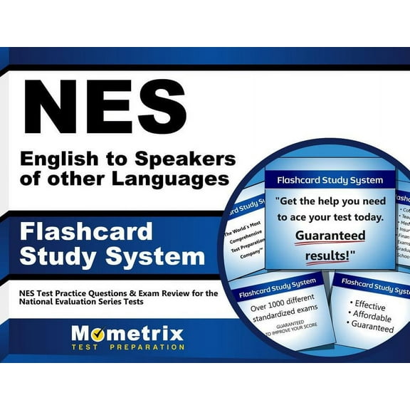 NES English to Speakers of Other Languages Flashcard Study System : NES Test Practice Questions & Exam Review for the National Evaluation Series Tests (Cards)